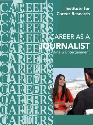 cover image of Career as a Journalist- Arts and Entertain